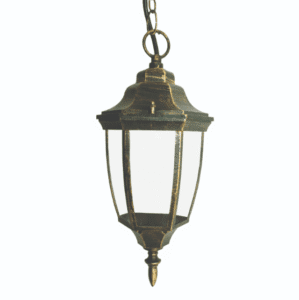 Градински пендел ACA LIGHTING HI6175GB HEXAGON PENDANT GARDEN