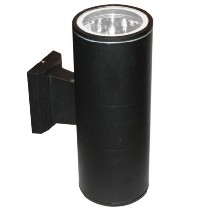 SPOT Ε27 2 BEAM BLACK HI7001B