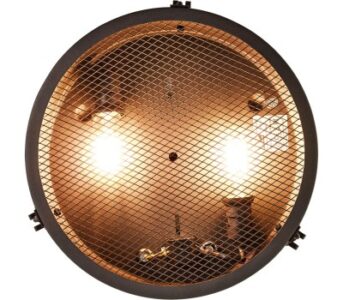 Плафон Brilliant Zois, 1x28W, E27, черен, Ø34см - Image 2