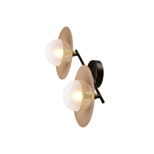 Плафон G9 2x10W ACA LIGHTING HL4322W47BB Лейла месинг - Image 3