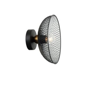 Аплик ACA LIGHTING KOBE E27 60W черен метал - Снимка 1