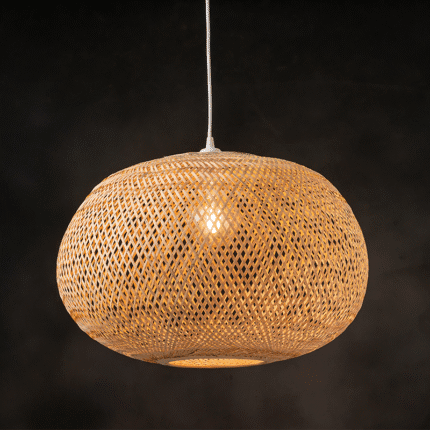 Пендел ACA Lighting SYMI бамбук 1xE27 20W димируем