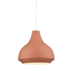 Пендел ACA Lighting HAVANA E27 60W, тъмночервен метал