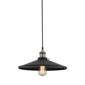 Пендел E27 60W ACA Lighting KS1288P361BK черен/месинг - Image 2