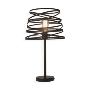 Настолна лампа ACA LIGHTING JAZZ E27 60W черна метална