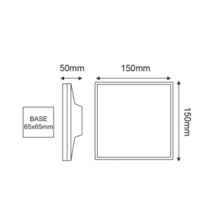 Аплик LED ACA LIGHTING LG2802G POLLA-S 8W 3000K - Снимка 2