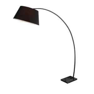 Лампион ACA Lighting LENNON E27 60W черен мрамор