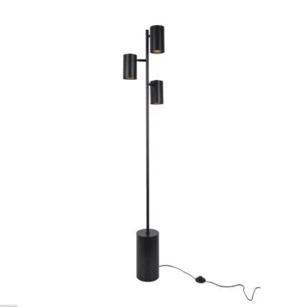 Лампион ACA Lighting KENNETH 3xE27 3x15W черен метал
