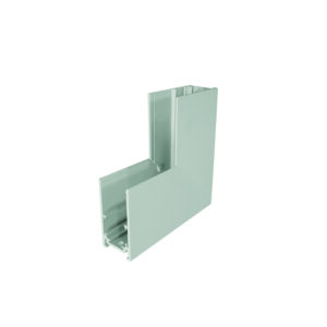 Ъглов конектор за магнитна шина за открит монтаж таван / стена ACA LIGHTING MS90INW Magnetic surface corner connector ceiling / wall White - Снимка 1