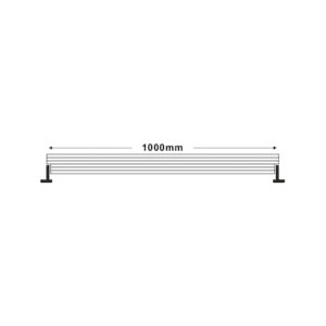 LED фасаден линеен осветител ACA LIGHTING NOC3630 NOCTURA 36W 3000K IP66 LED WALLWASHER - Image 3