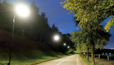 Улична лампа ACA Lighting NORD10040 100W 4000K IP66 - Снимка 5