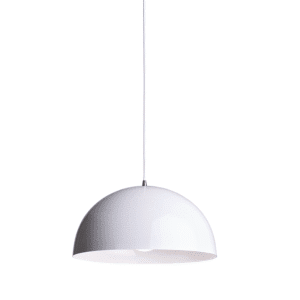 Пендел ACA LIGHTING MELINA E27 60W бял метал