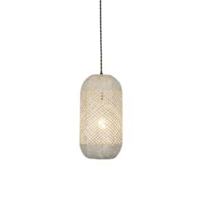 Пендел ACA Lighting Coconut E27, 60W, дърво и метал - Снимка 1