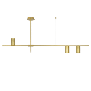 Пендел ACA LIGHTING ARISTO, 3x35W, GU10, златист метал - Снимка 1