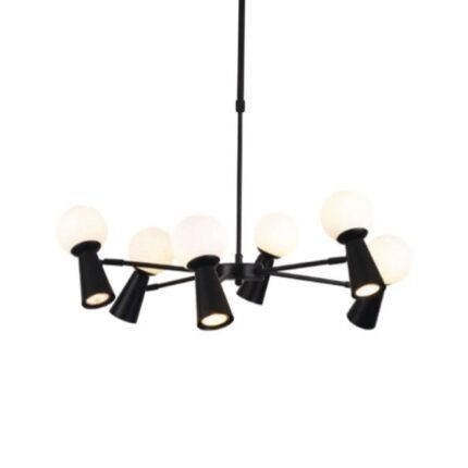 Пендел метал и стъкло ACA LIGHTING KIMOLOS 63W