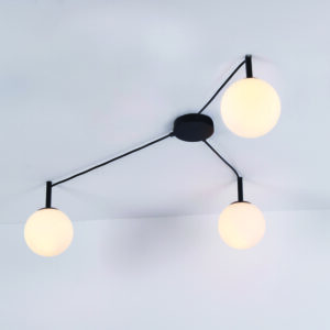 Плафон ACA LIGHTING TIRAMOLLA 3x40W за таван - Снимка 2