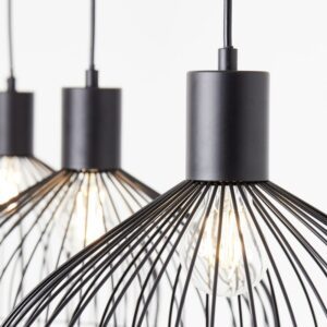 Пендел Brilliant BLACKY, 3x40W, E27, черен мат - Image 2