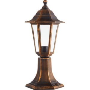 Градински стълб ACA LIGHTING PLGQ3R HEXAGON BOLLARD LAMP - Снимка 1
