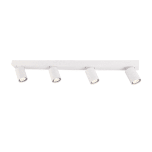 Спот ACA LIGHTING RA304S76WH, 4x50W, GU10, бял - Снимка 1