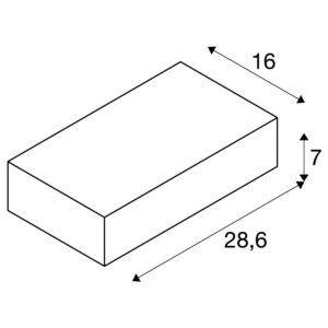 Аплик SLV SHELL 30 LED 54W 3000K бял - Image 4