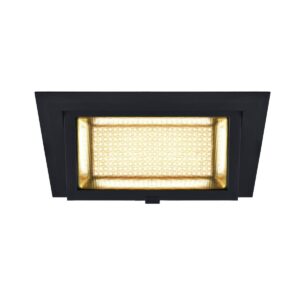 Луна за вграждане SLV ALAMEA, LED, 35W, 3000K, черна
