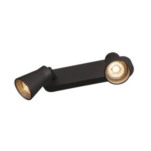 Аплик SLV AVO CW 2-ЕН, 2x50W, GU10, черен - Снимка 2