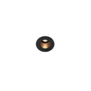 Луна SLV Triton Mini LED 1W 3000K черна за вграждане
