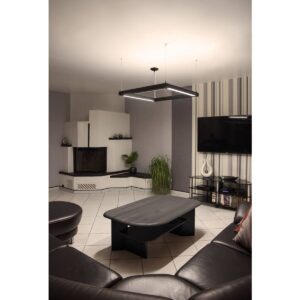 Пендел SLV OPEN GRILL LED, 60W, 3000K, черен - Image 2