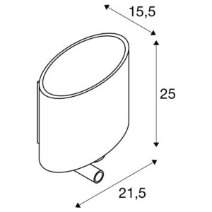 Аплик SLV KENKUA LED 2W E27 топла светлина 3000K - Image 3