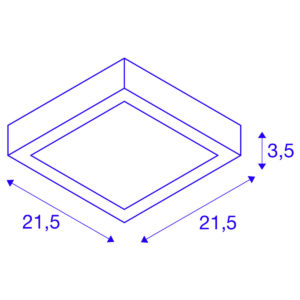Плафон LED SLV SENSER 24 CW 15W 4000K IP20 бял - Image 4