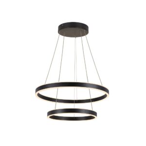 Пендел LED SLV ONE DOUBLE, 35W, 2700-3000K, черен - Снимка 1
