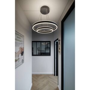 Пендел SLV ONE DOUBLE PD DALI LED 55W, 3000-4000K черен - Image 3