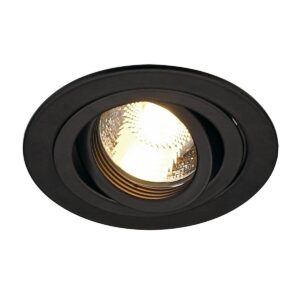 Луна за вграждане SLV NEW TRIA GU10, 50W, черна
