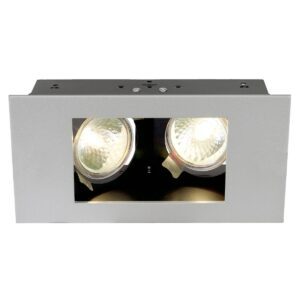 Луна за вграждане SLV INDI REC 2S, 2x35W, GU5.3 - Снимка 1