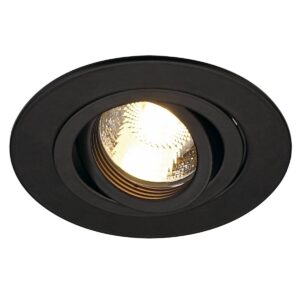 Луна SLV NEW TRIA XL GU10 50W черна вградена