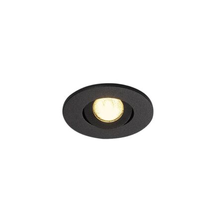 Луна SLV NEW TRIA MINI 14W LED, 3000K, черна, кръгла