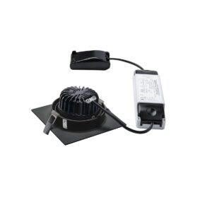 Луна SLV NEW TRIA LED, 12W, 2700K, черна, вградена - Снимка 2