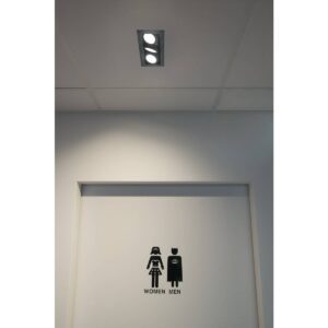 Луна за вграждане SLV KADUX LED 3x9W, 3000K, черен мат - Image 2