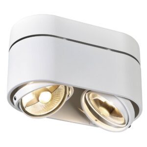 Плафон SLV KARDAMOD SURFACE ES111, 2x7.5W, GU10