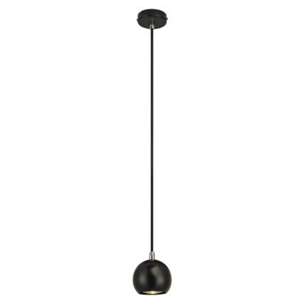 Пендел SLV Light Eye Ball, GU10, 5W, черен/хром
