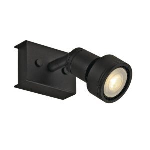 Плафониера SLV PURI, черен, GU10, 50W - Снимка 1