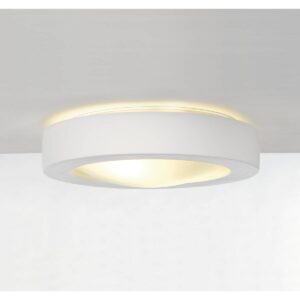 Плафон SLV GL 105, 2x25W, E27, бял гипс, кръгъл - Image 2