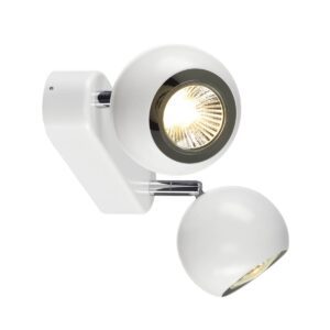 Спот лампа SLV LIGHT EYE 2x50W GU10, бял/хром - Снимка 2