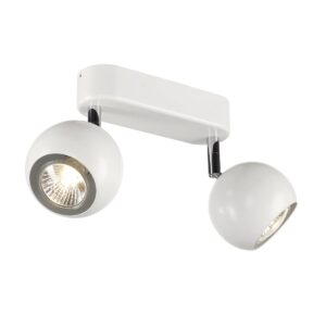 Спот лампа SLV LIGHT EYE 2x50W GU10, бял/хром - Снимка 1