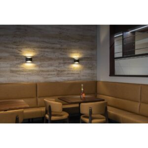 Аплик SLV CARISO 2 WL LED 9.2W 2700K черен/злато - Image 3
