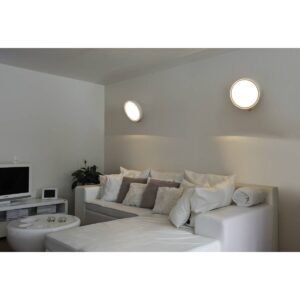 Аплик SLV I-RING LED 2x7W, 3000K, мат бял - Снимка 2
