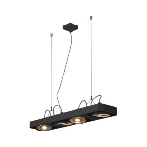 Пендел SLV AIXLIGHT R2, 4x75W, GU10, черен