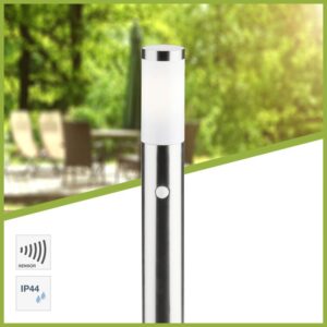 Градинска лампа Brilliant Chorus E27 40W сензор IP44 - Image 2