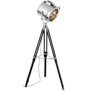 Лампион Brilliant CINE, 1x60W, E27, черен/хром