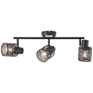 Спот лампа Brilliant BANO 3x40W E14 черен мат - Image 2